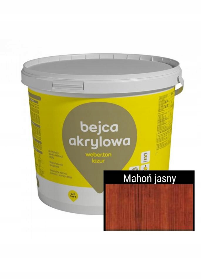 

Weber.ton Lazur bejca do imitacji drewna 5kg j.mah
