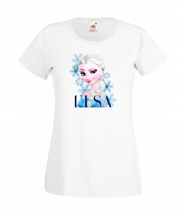 

XL Koszulka Damska Kraina Lodu Frozen Elsa Olaf