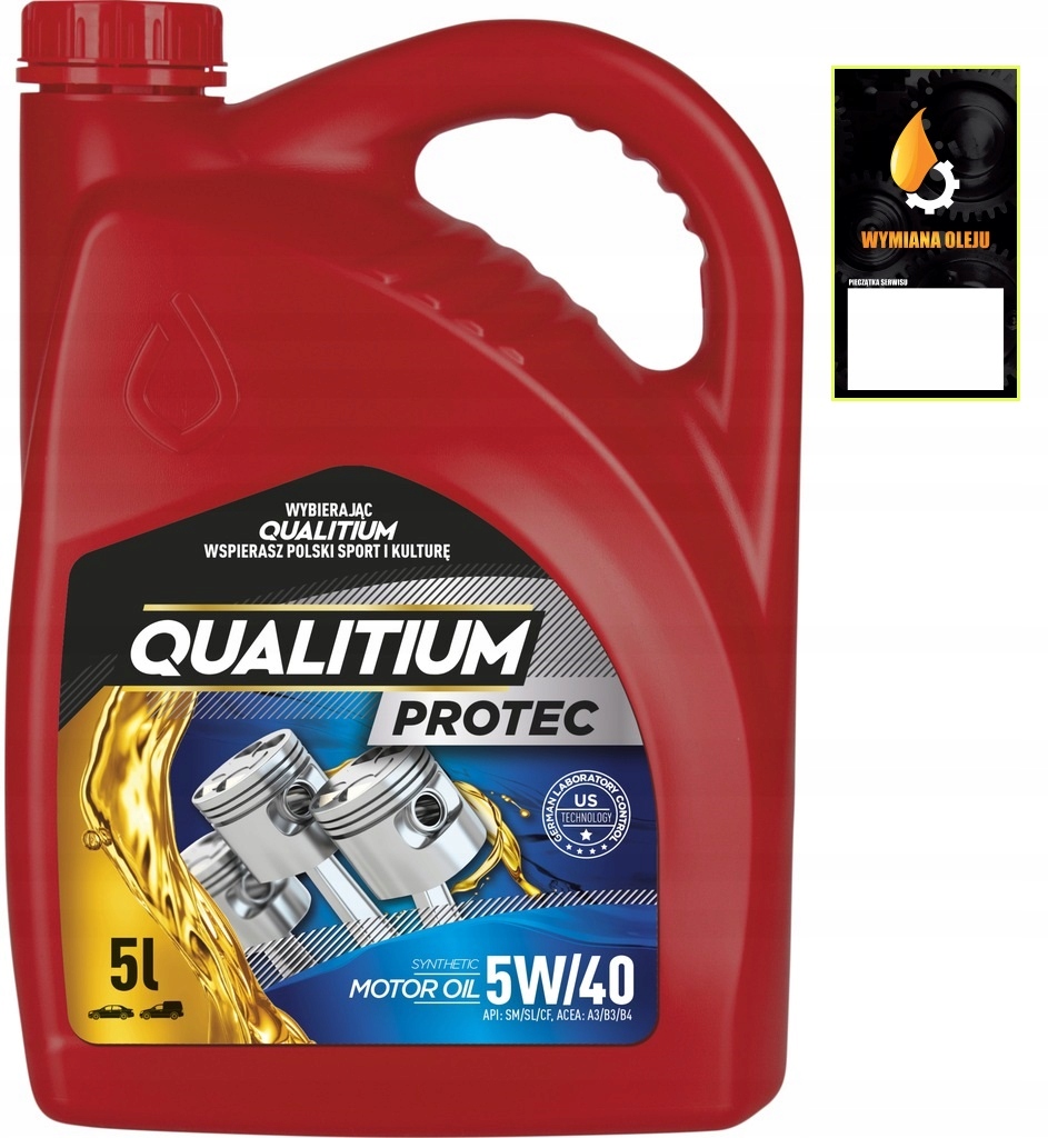

Qualitium Protec 5W-40 5L Olej Syntetyczny