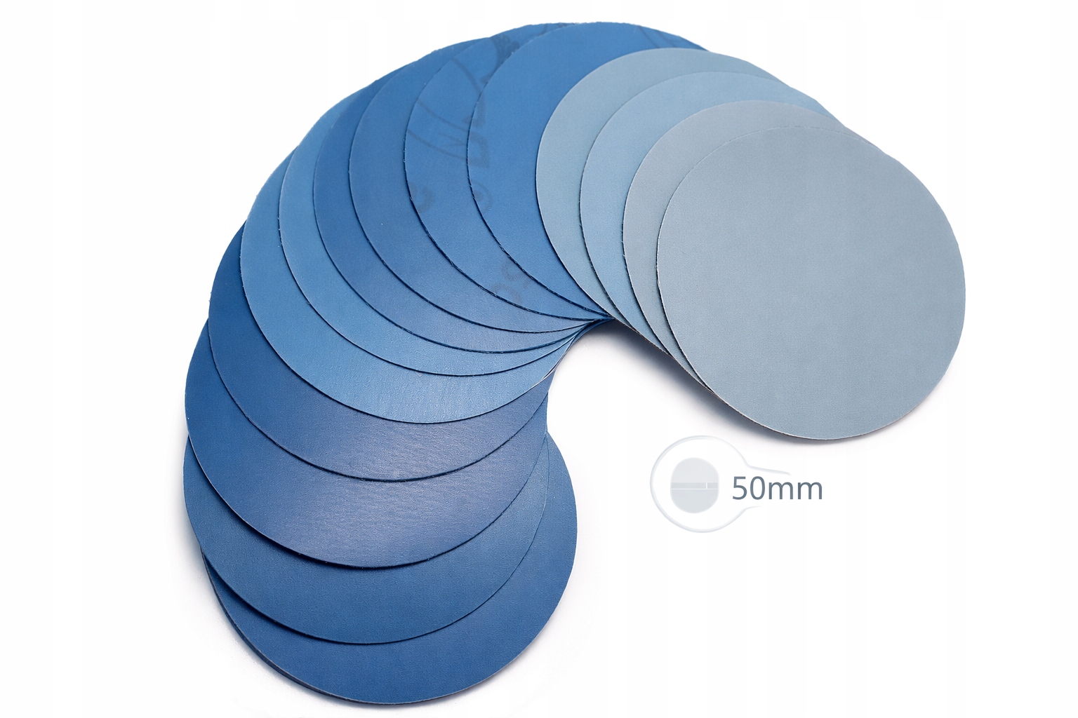 Zestaw Papier Wodny Rzep Krążki 50mm P800-P3000