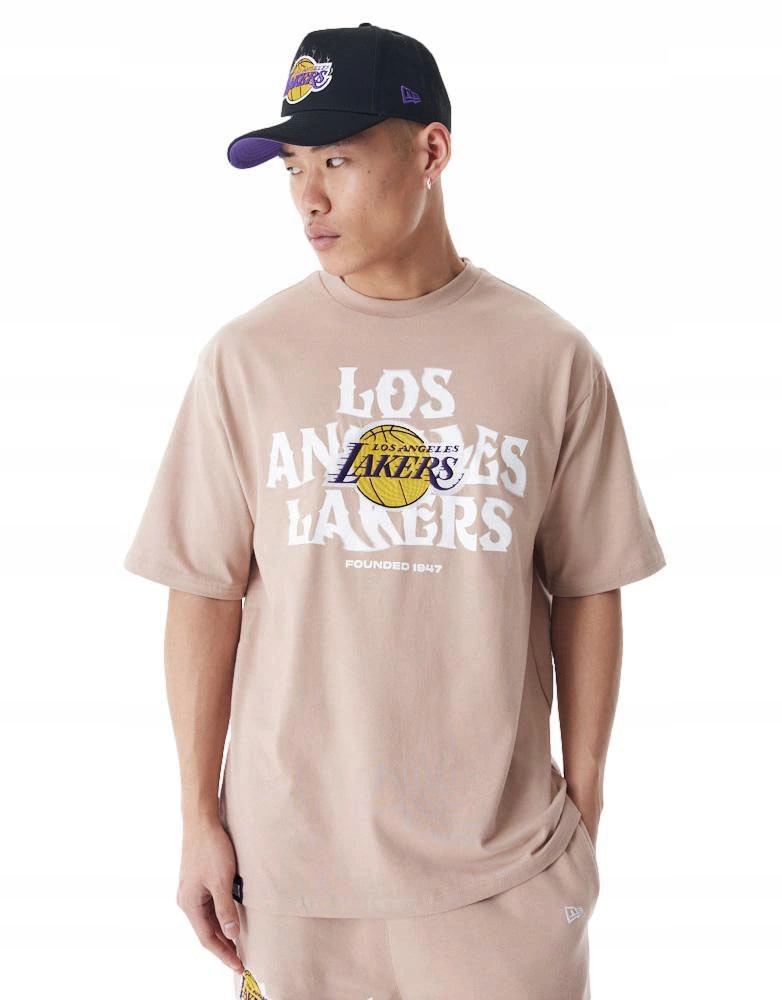 Tričko pánské New Era tričko Los Angeles Lakers
