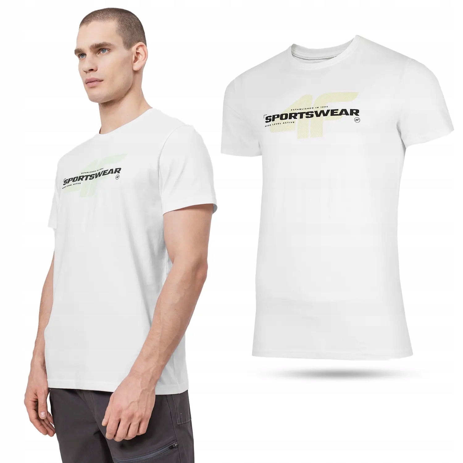 

Koszulka Męska 4F T-shirt Bawełniany Z22-TSM032
