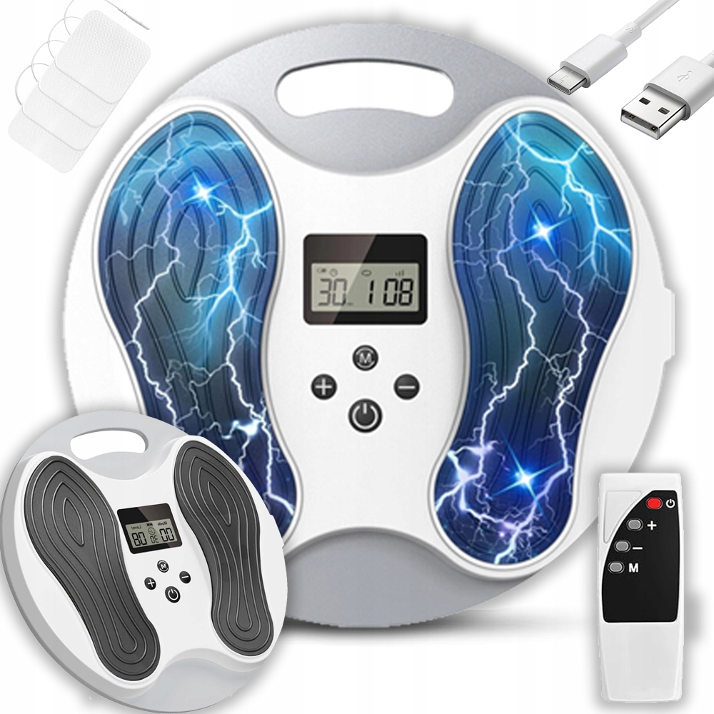 Stymulator Krążenia Medic Do Stóp I Nóg Masażer Stóp Ems Tens 10 Programów