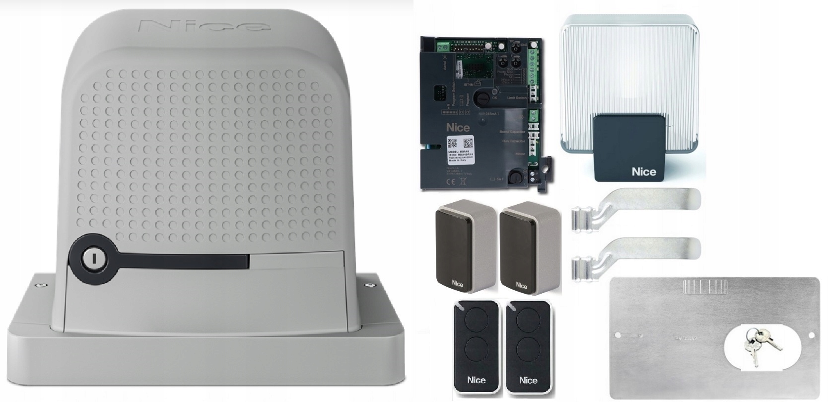 Pohon pro posuvné brány Nice Robo 600