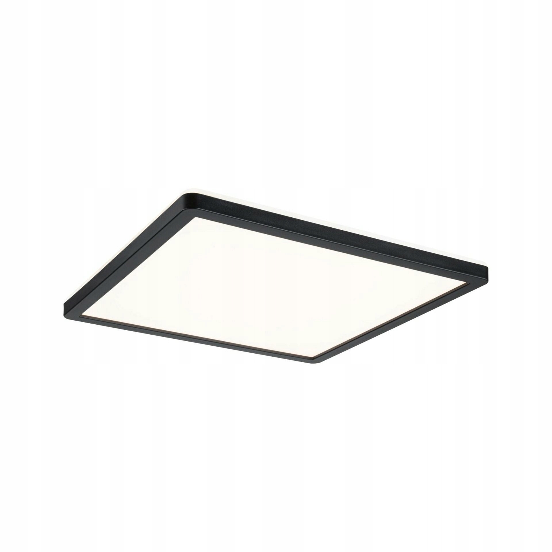 Paulmann Led panel Atria Shine čierny 293x293mm 16W 2000lm 3000K hranatý