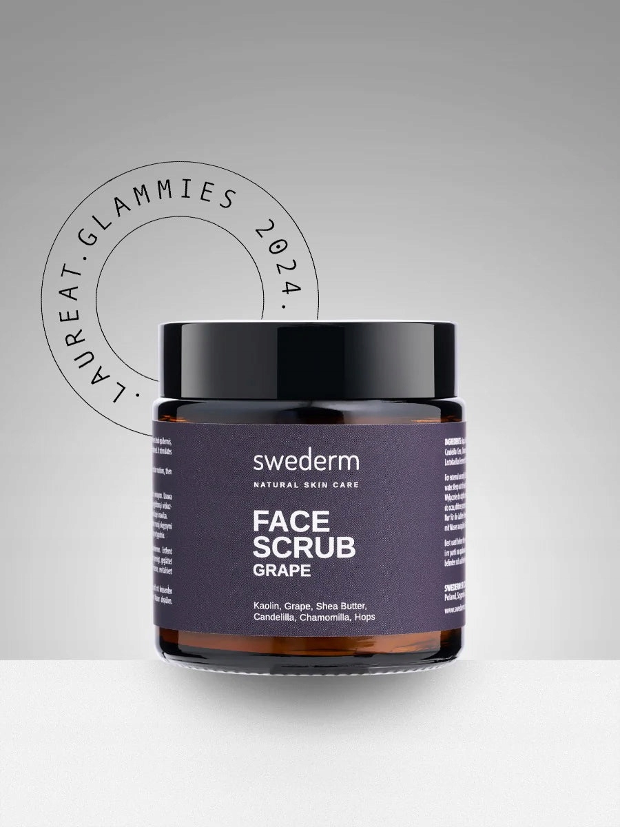 Peeling do twarzy ziarnisty Swederm Face Scrub Grape 100 ml