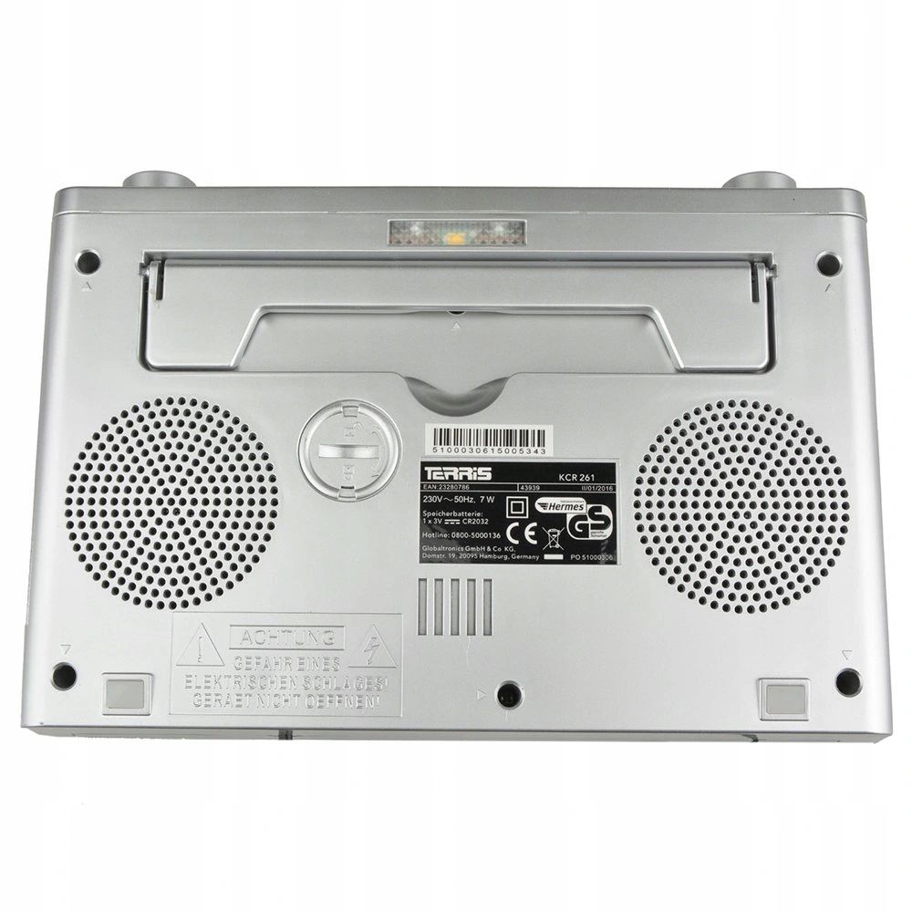 radio kuchenne TERRIS podwieszane timer biały Radio FM