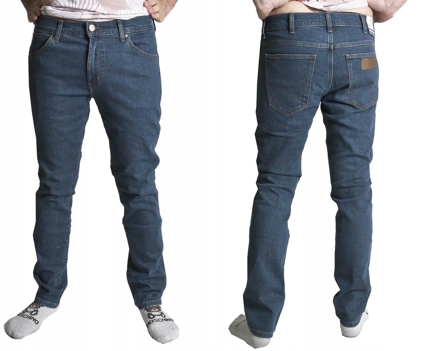

Wrangler Spodnie jeans Larston rurki Slim W33 L34