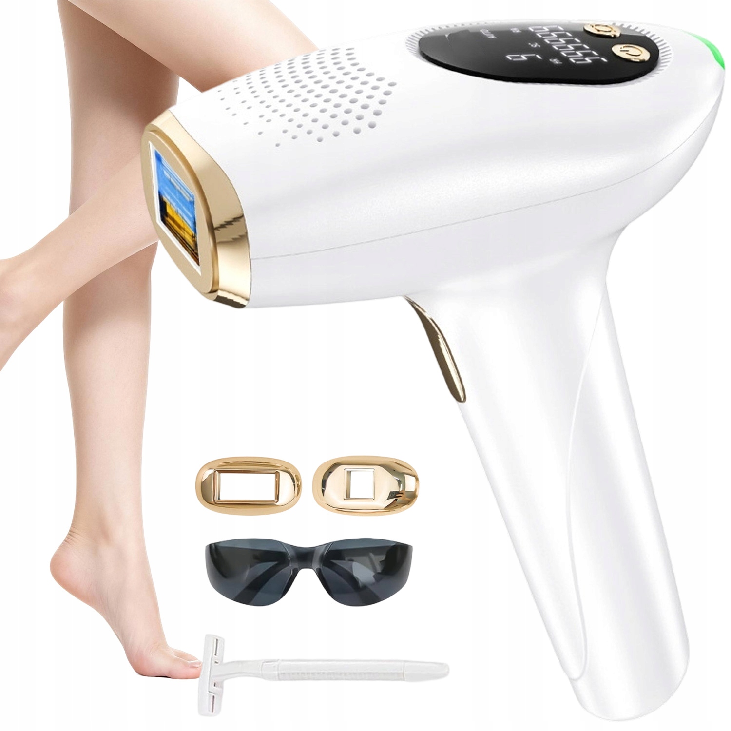 Ipl epilátor Na Vlasy Těla Bikini Nohou Depilace Bezbolestný Dárek