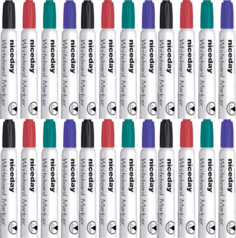 

Marker do tablic ścieralny 4 szt zestaw x6