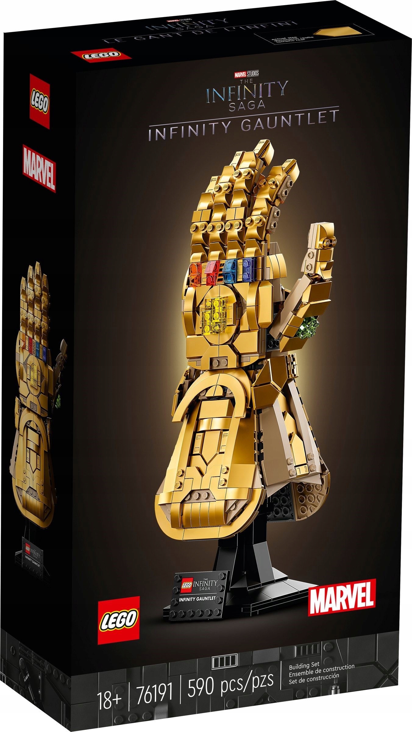 

Lego 76191 Heroes Rękawica Nieskończoności