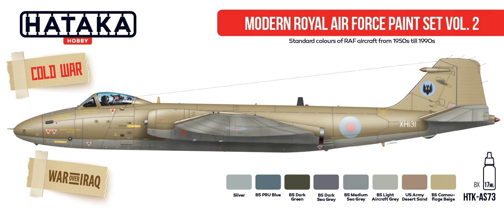 Sada barev Modern Royal Air Force vol. 2 Hataka HTK-AS73