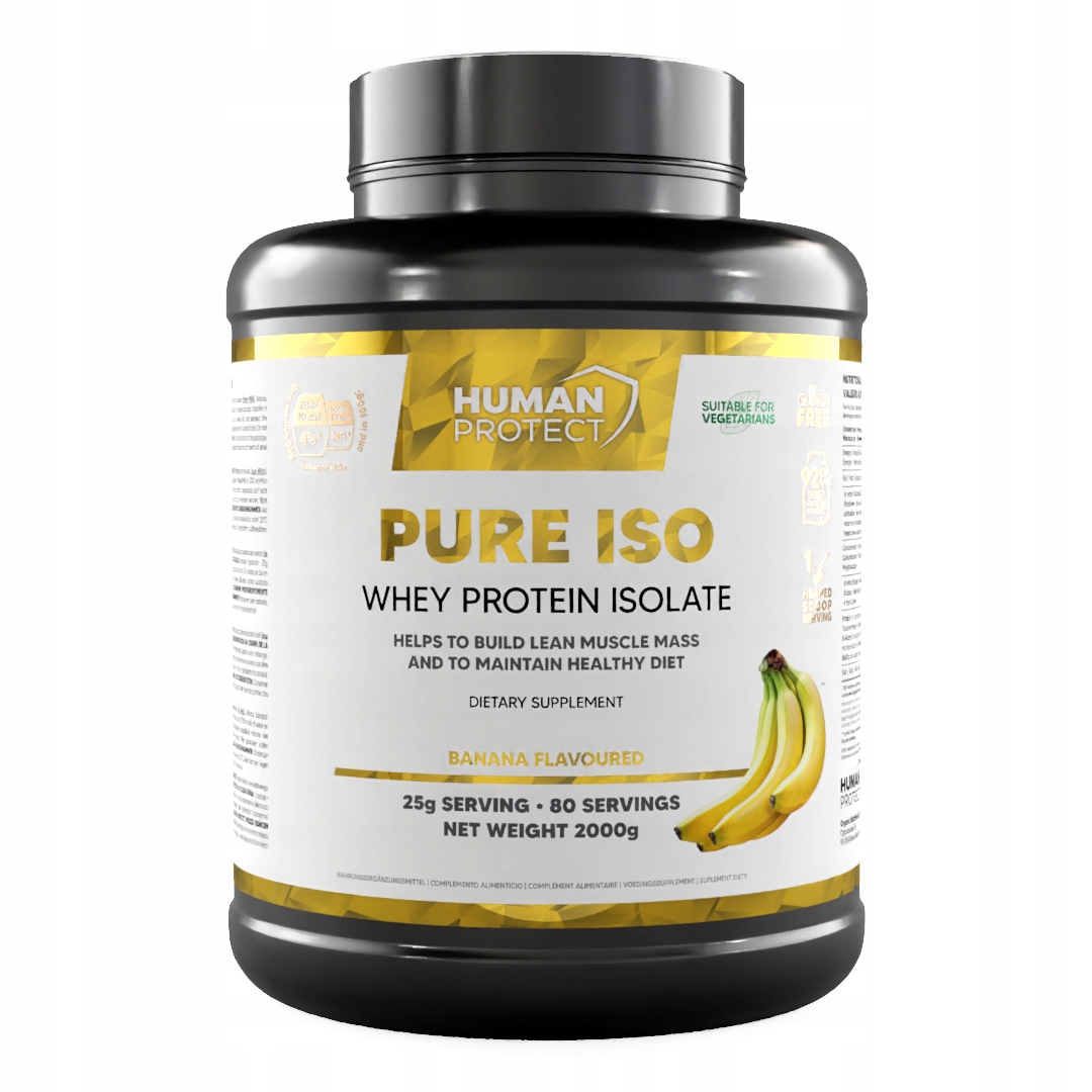 Protein proteinový izolát proteinový izolát Human Pure Iso 2000 g Wpi Whey