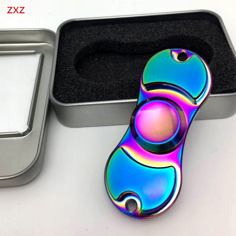 HAND FIDGET SPINNER 2TĘCZOWY METALOWY CRAB POLSKA ! Rodzaj Fidget Spinner