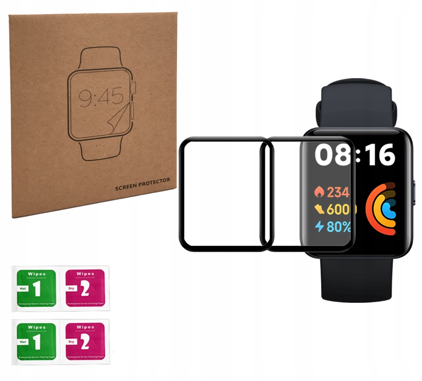

2 Sztuki Folia Hybrydowa do Xiaomi Watch 2 Lite