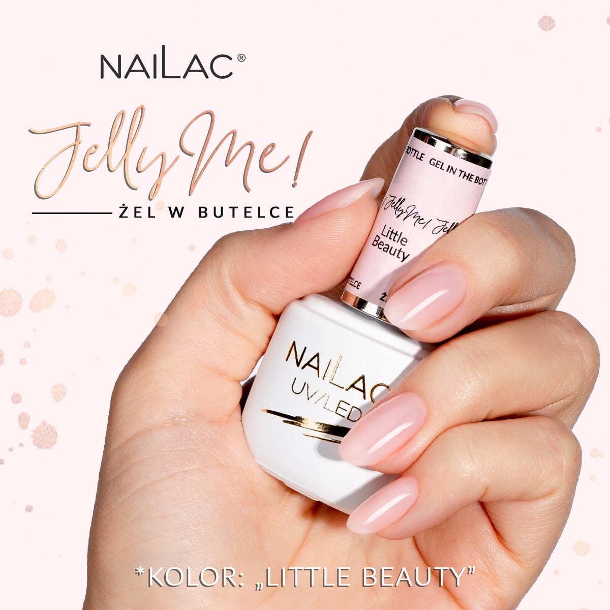 

Żel w butelce JellyMe! Little Beauty NaiLac 7 ml