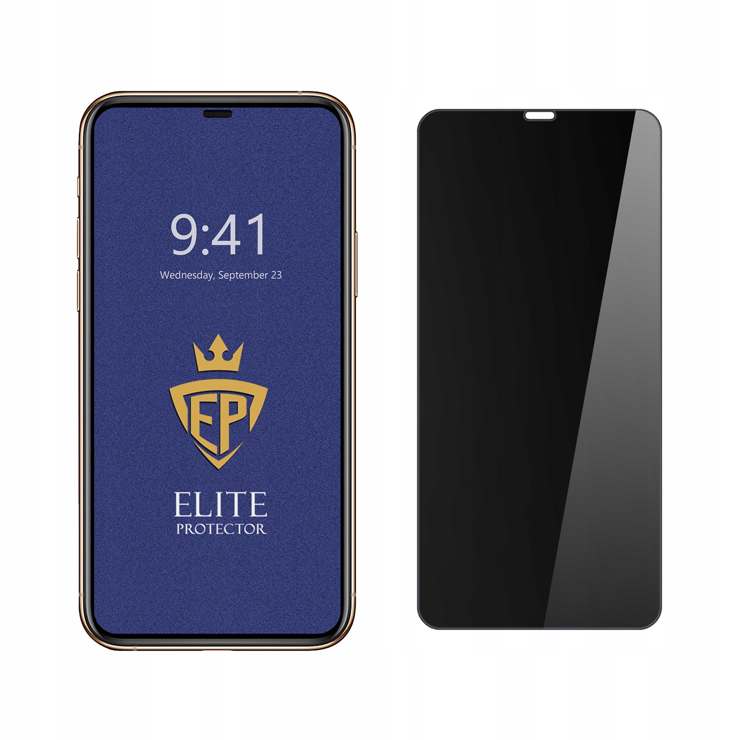 2v1 Fólie 5D Privacy Anti-spy Pro Apple Iphone 11 Pro Matná Bez Otisků