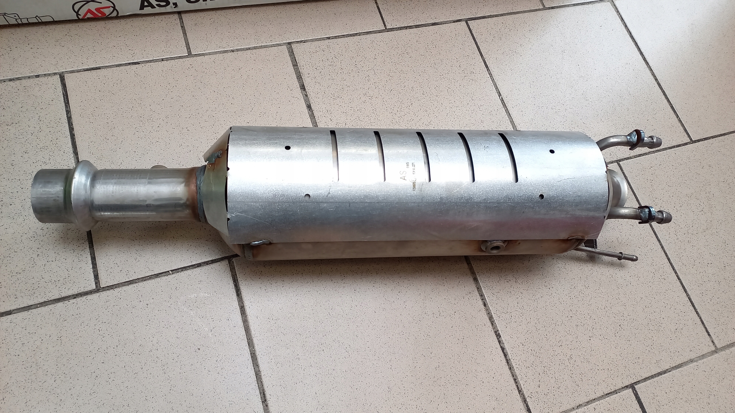 FILTR CZĄSTEK STAŁYCH DPF PEUGEOT 307 2.0HDI 00-09 Producent części AS