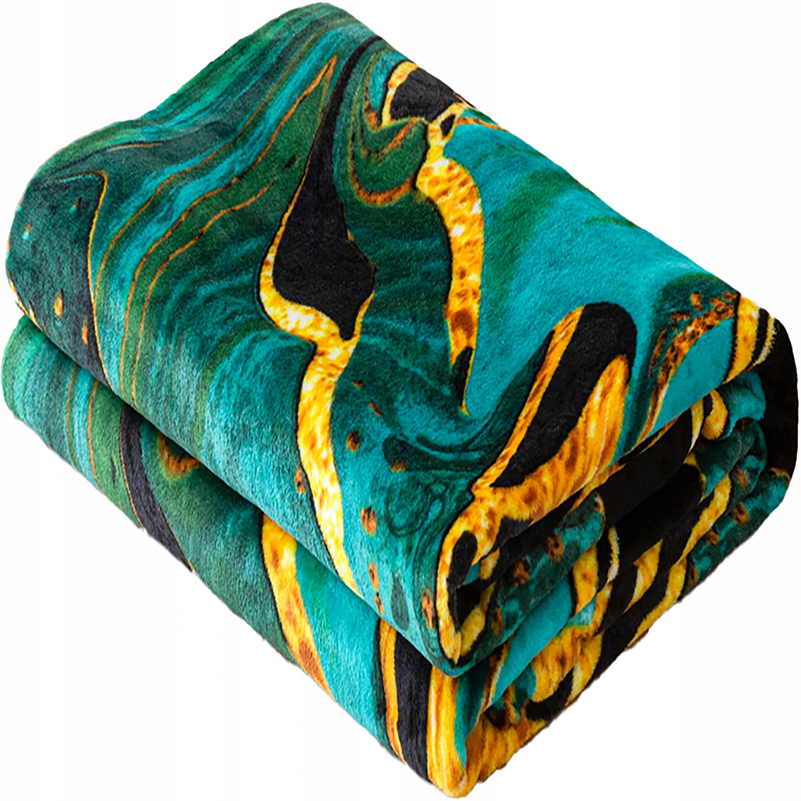 KOC 200x220 MIKROFIBRA NARZUTA NA ŁÓŻKO PLED POLAR MIĘKKI PLUSZ