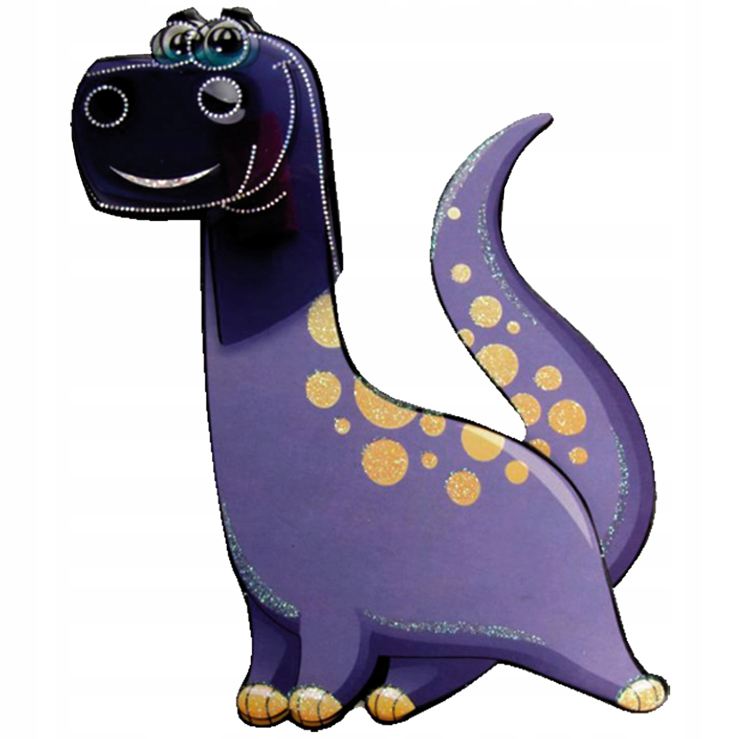 

Naklejka Nalepka Dekoracyjna 3D Średnia Dinozaur