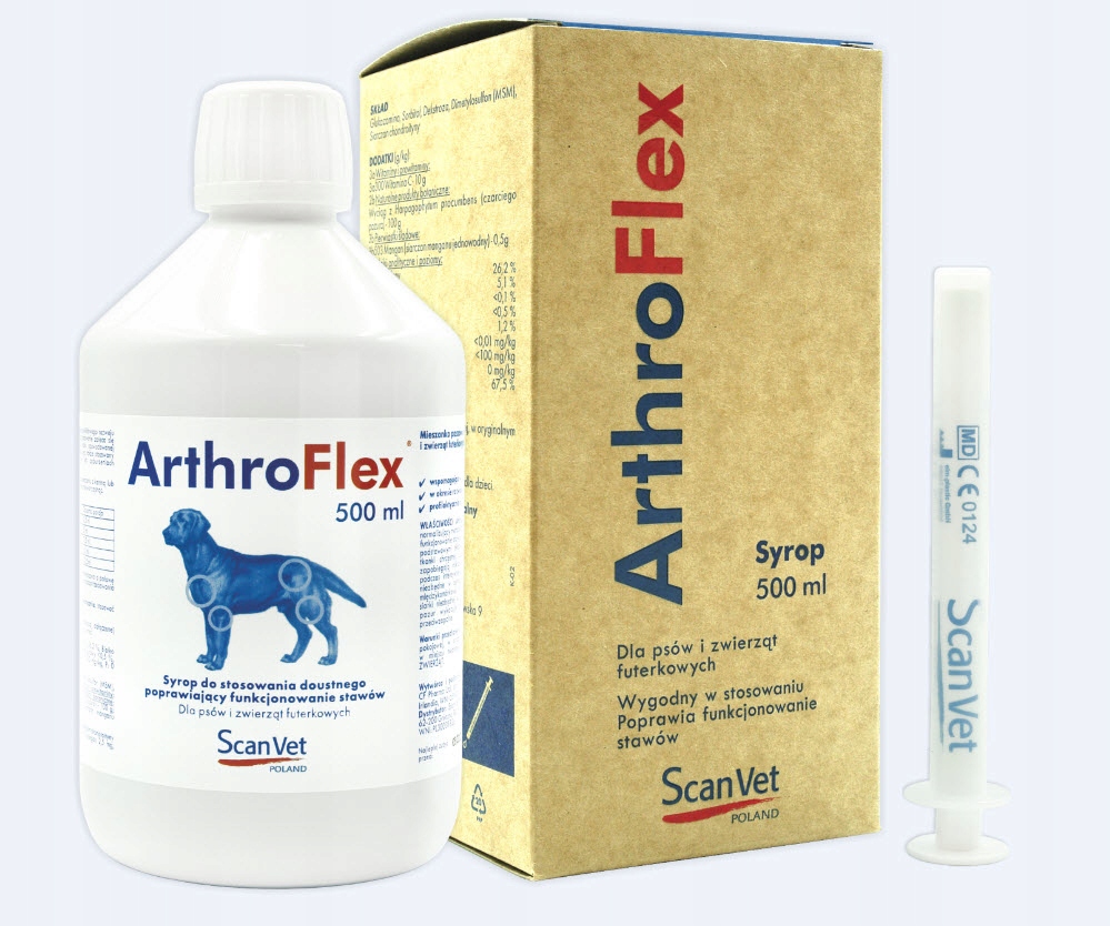 Arthroflex Canine 500 ml na stawy dla psów