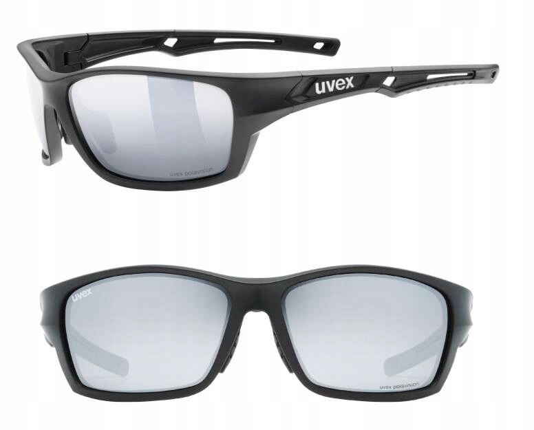 Brýle Uvex Sportstyle 232 P black mat Mirror Silver Polarizace