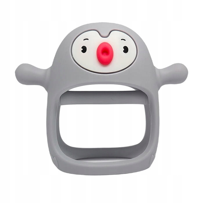 

Smily Mia Gryzak silikonowy Pingwin Light Grey