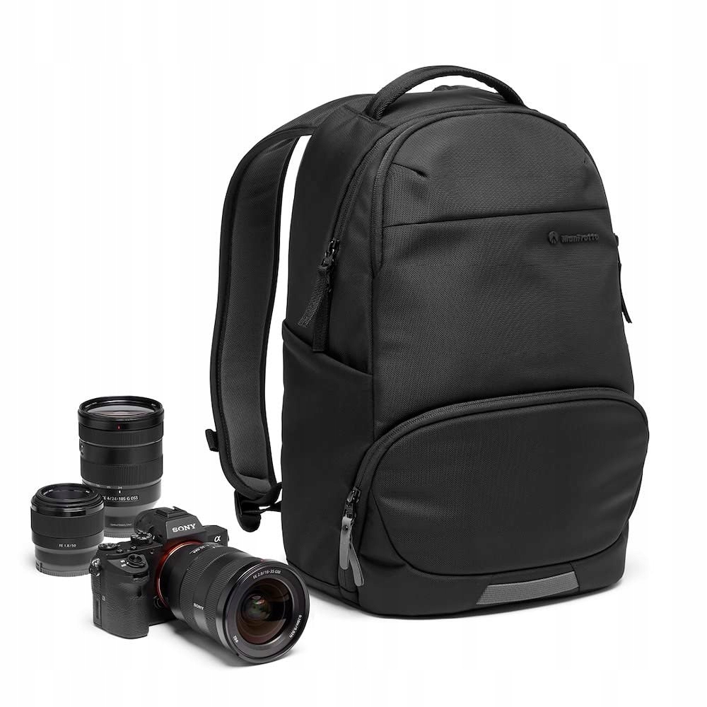 MANFROTTO Plecak Na Aparat I Laptop Z Przegrodami Na Obiektywy I Statyw — miniatura 4