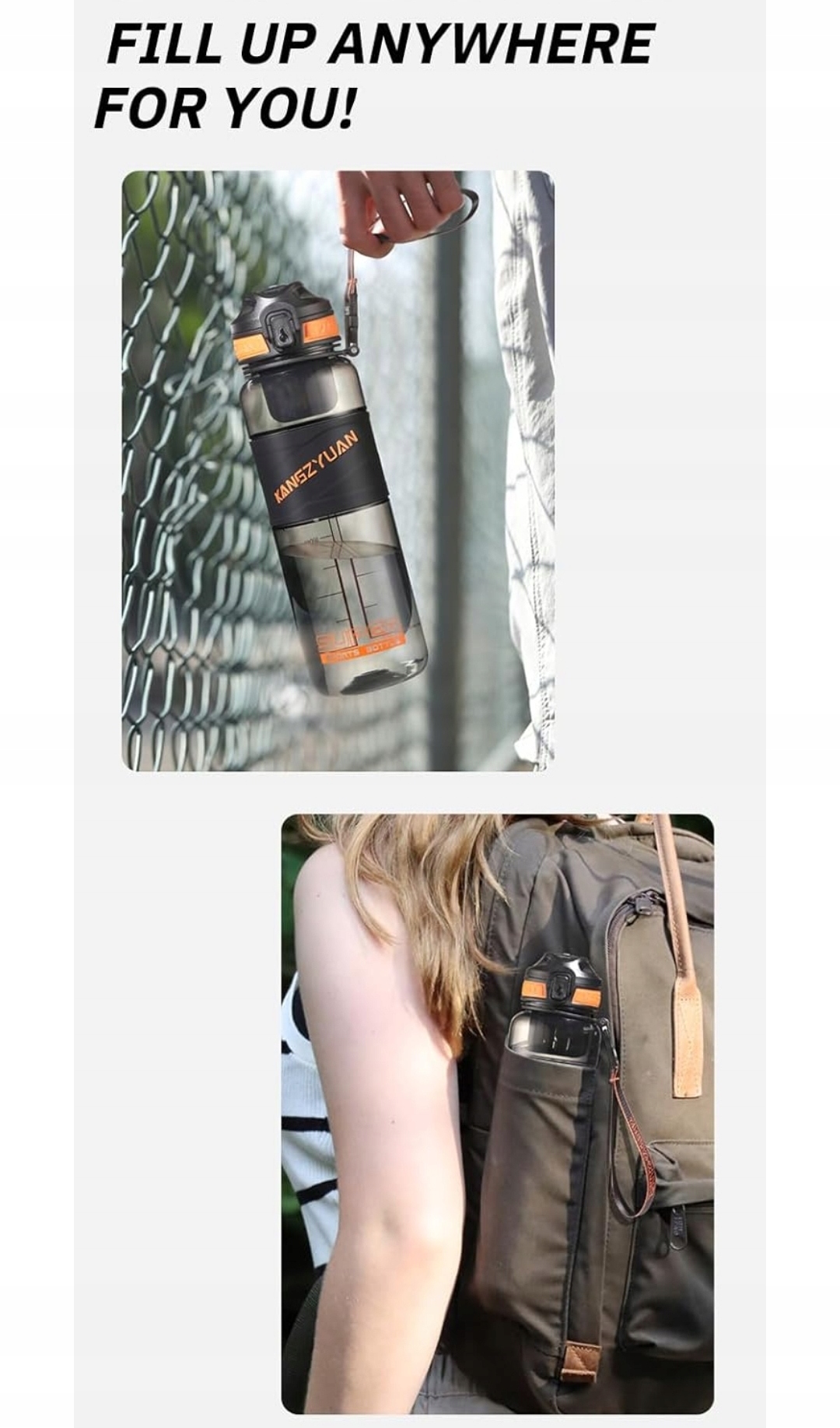 GENERISCH BIDON Z TRITANU BEZ BPA 700 ml ODPORNY HIT EAN (GTIN) 5906935600474