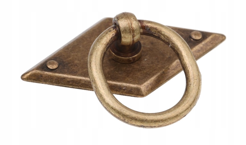 

Gałka Uchwyt Kołatka Meblowa Patyna Stare Złoto