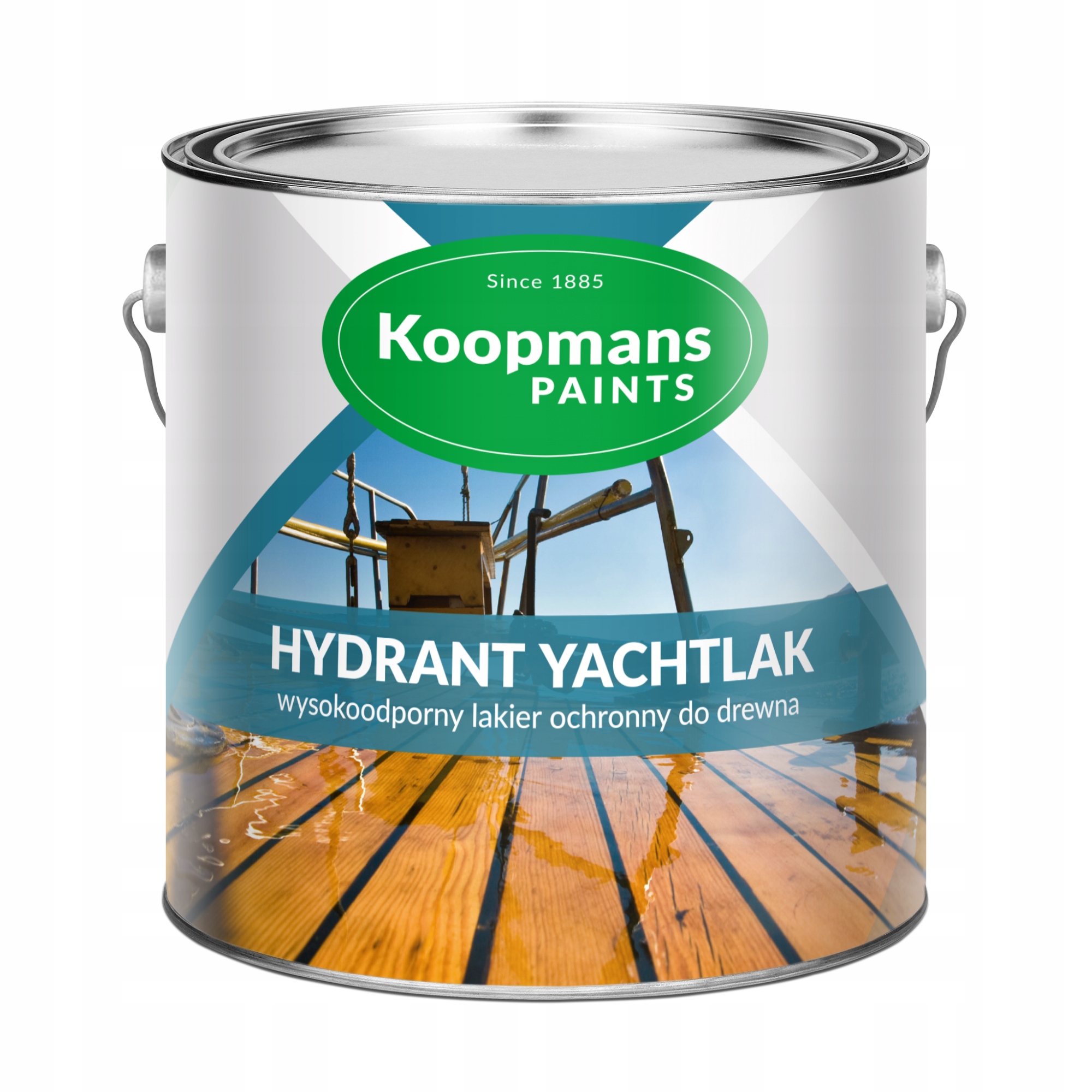 Lakier jachtowy Koopmans Yachtlak bezbarwny 2,5 L Mat
