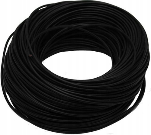 Przewód Linka Miedź Lgy Czarny 1x25 25mm2 750V 100 Metrów H07V-K