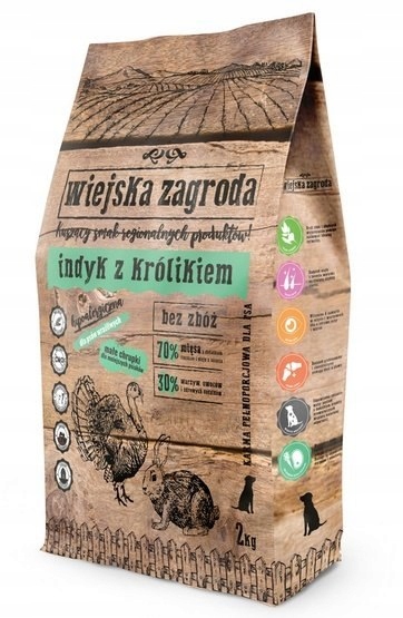 Wiejska Zagroda Krůta s králíkem malá 2kg