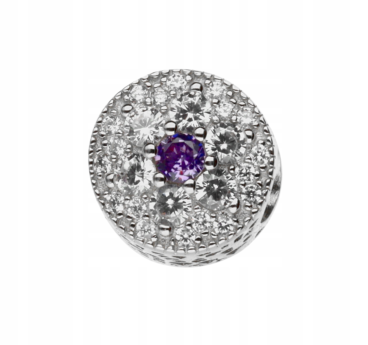 Charms Beads stříbrný Ag 925 Zirkon 690222CHR