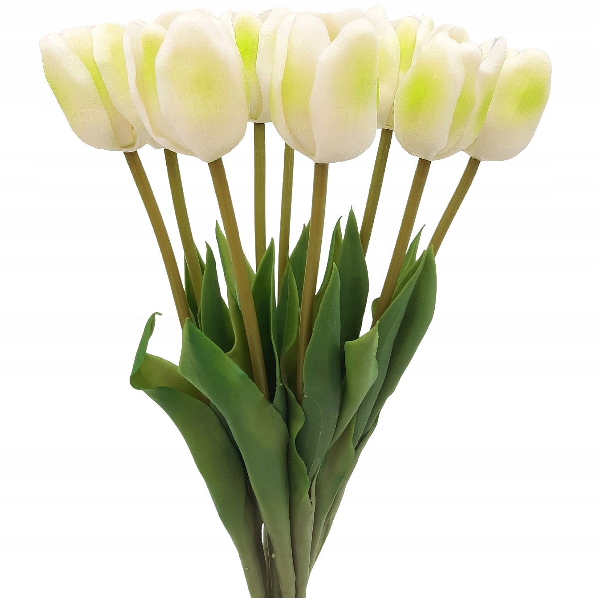 

Tulipany Silikonowe 44 cm Tulipan Biały Zielony