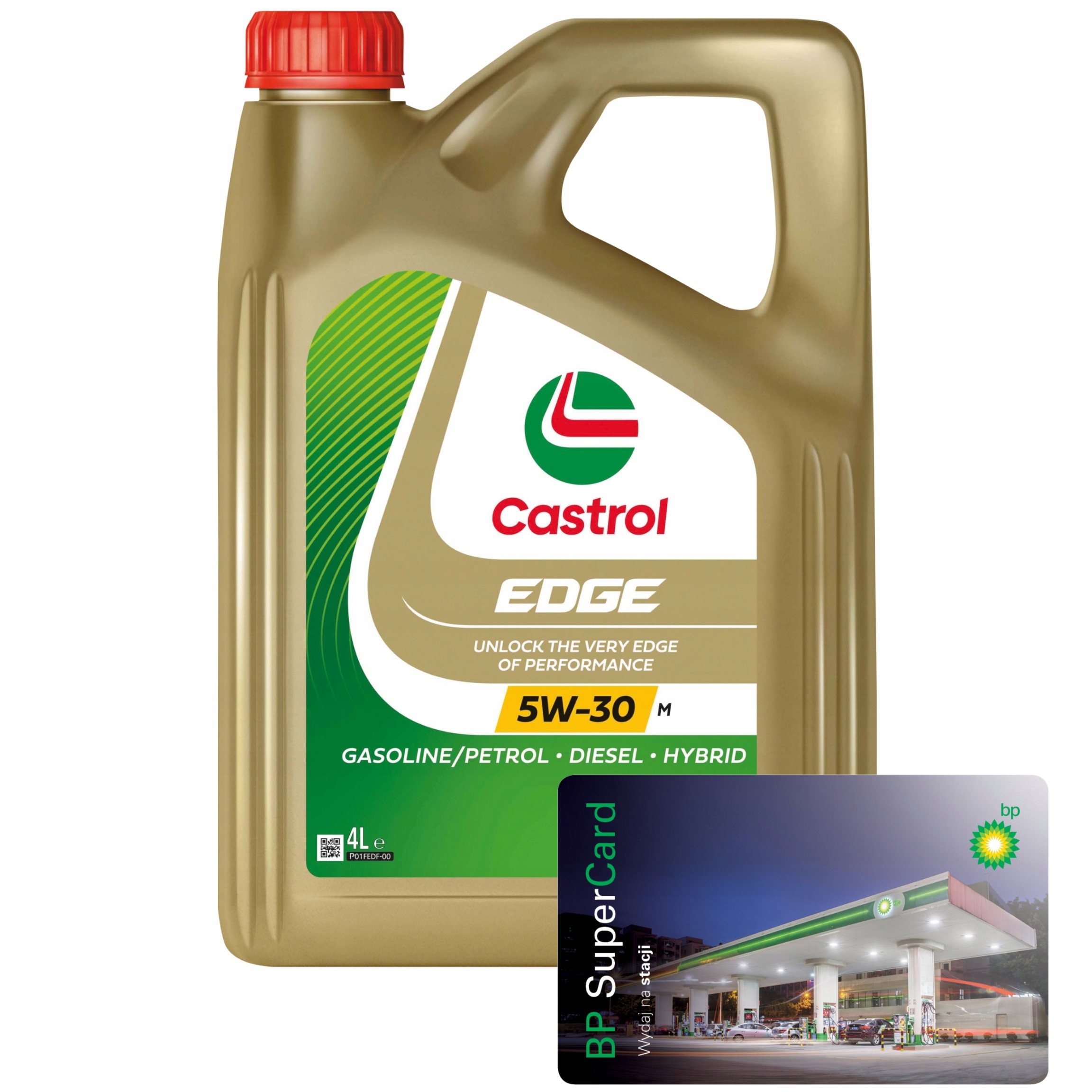 Castrol Olej Silnikowy Edge 5W-30 M Ef 4L Karta Paliwowa Bp