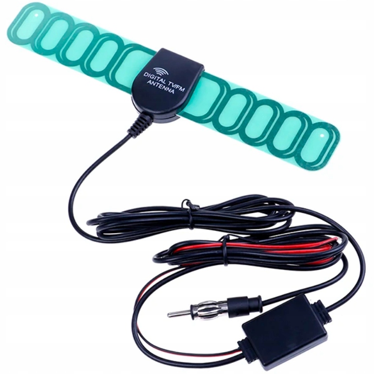 2в1 универсальная антенна ТВ FM радио усилитель сигнала для автомобиля