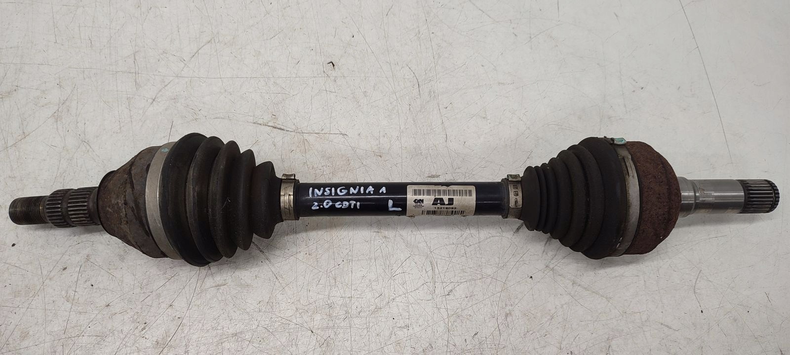 semi-axis left short. Opel Insignia A 2,0 CDTI