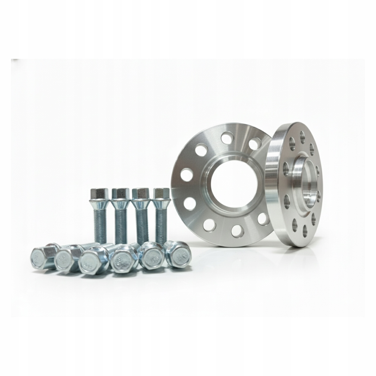Podložky Bmw Mini 10 mm 5x120 72.6 strieborné skrutky M14x1.25