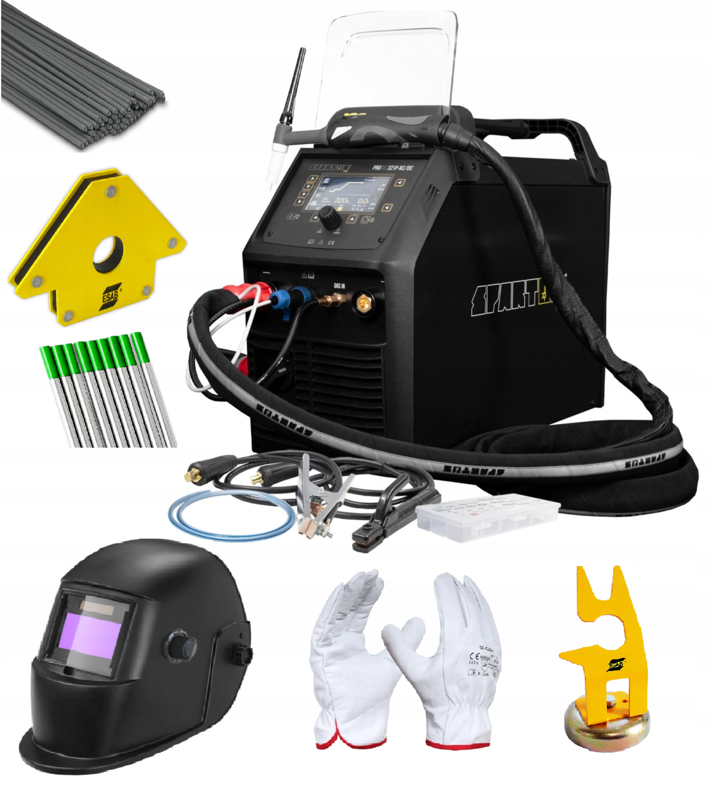 Spawarka Spartus tig 321P 321 ac/dc 320p ProTIG