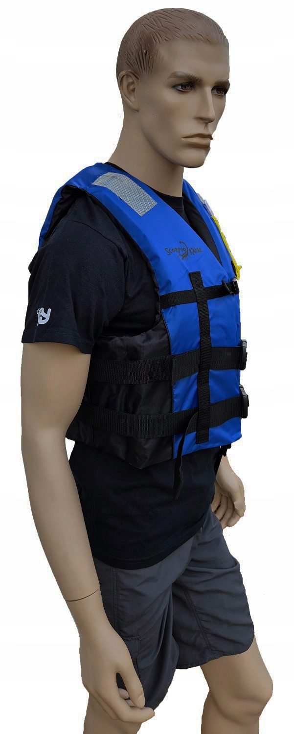 KAPOK KAMIZELKA ASEKURACYJNA NA KAJAK SPŁYW L/XL NA ŁÓDKĘ SKUTER Marka Scorpio Kayak