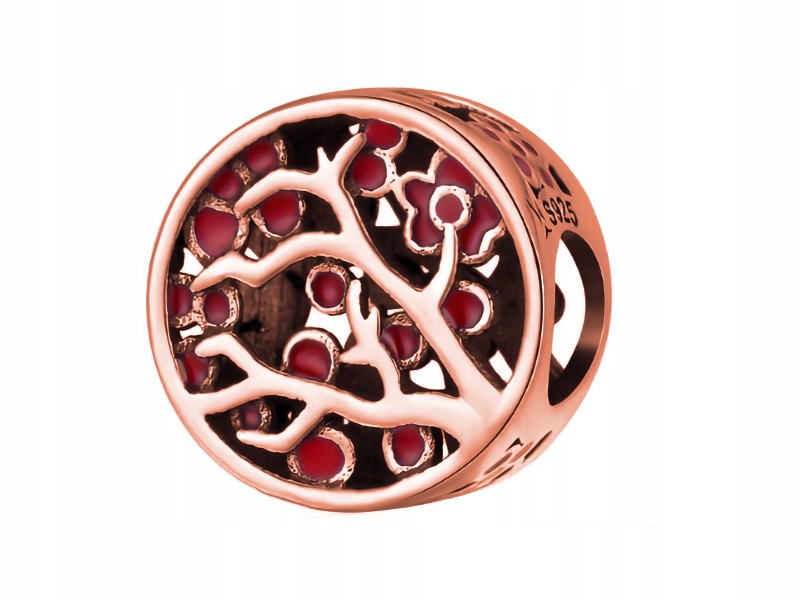 Přívěsek Strom Života růžové zlato stříbro