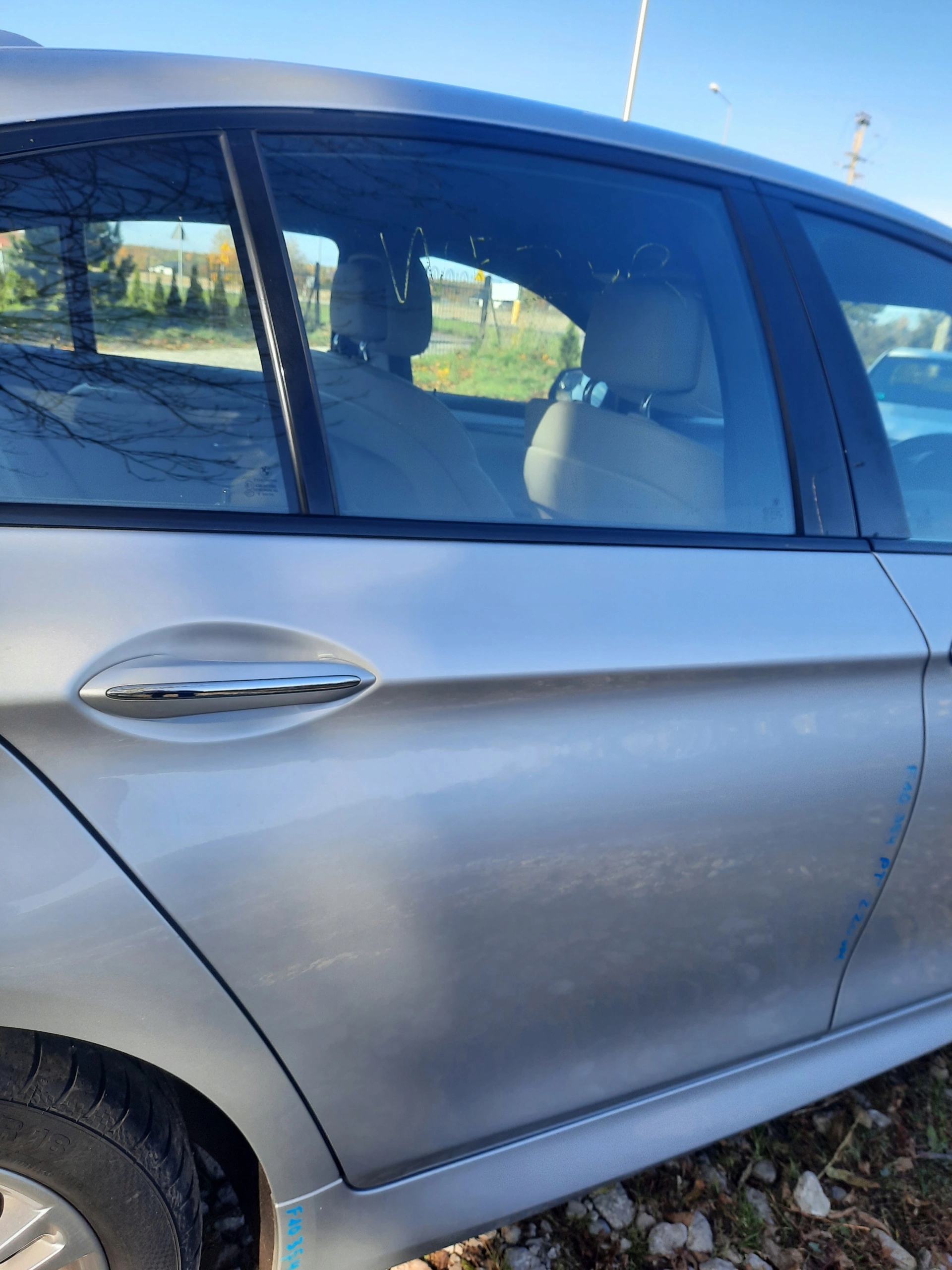 BMW 5 F10 Tür Hinten Rechts Door Porta Porte - Thumbnail 10