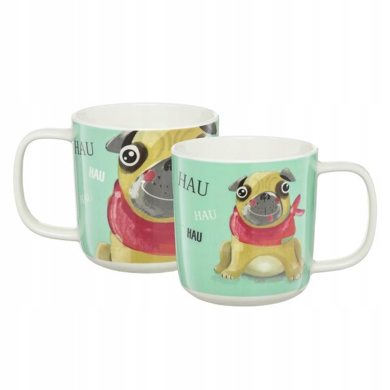 

Kubek porcelanowy Ambition 370ml Pies Mops