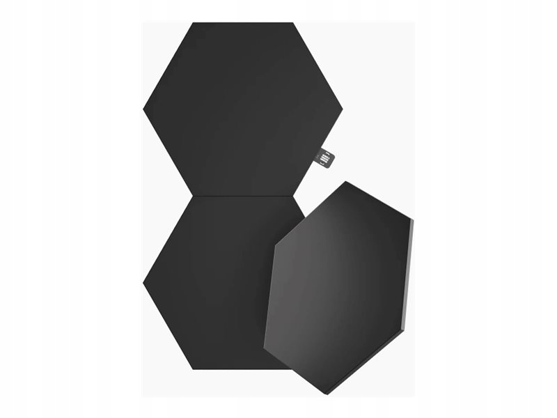 Nanoleaf Shapes Black Hexagón Rozširujúci balíček (3 panely) Nanoleaf Shapes B