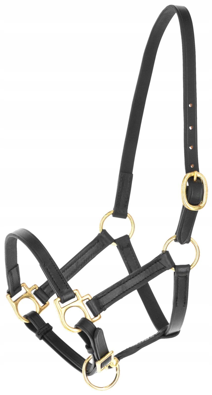 Uzda Pro Koně Eco Kožený Černý Full 3 Covalliero