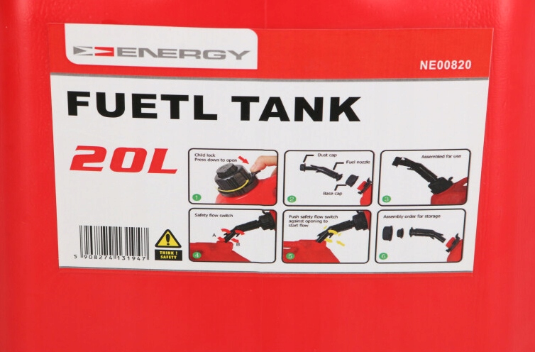 KANISTER PLASTIKOWY ANTI LEAKAGE HDPE20L Producent code GO00820