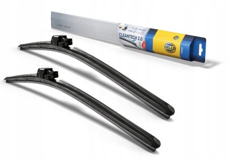 Komplet 2X Wycieraczki Hybrydowe Hella 650MM+475MM 65CM+47,5CM Multiclip