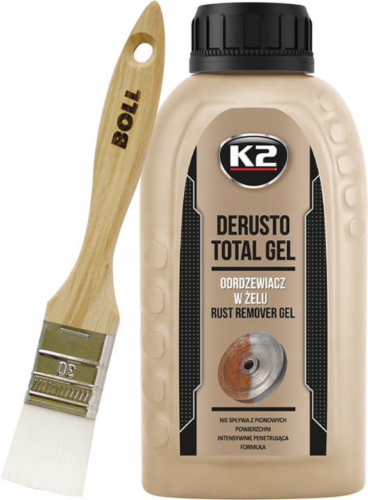 

Odrdzewiacz w żelu 250ml Derusto pędzel 30mm