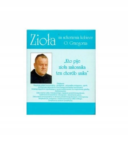 

Zioła na schorzenia kobiece Ojca Grzegorza Sroki .